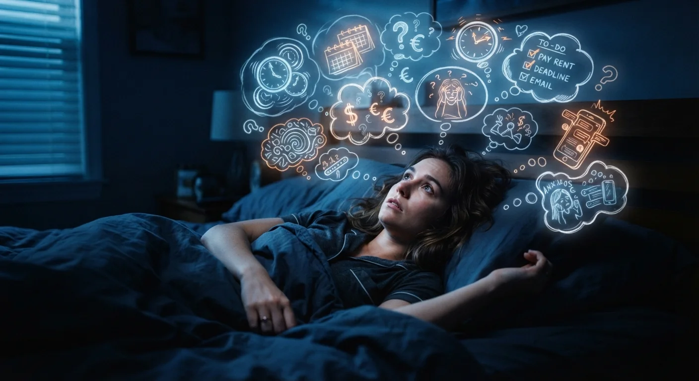 Common Thinking Patterns That Keep Your Brain Wired at Bedtime