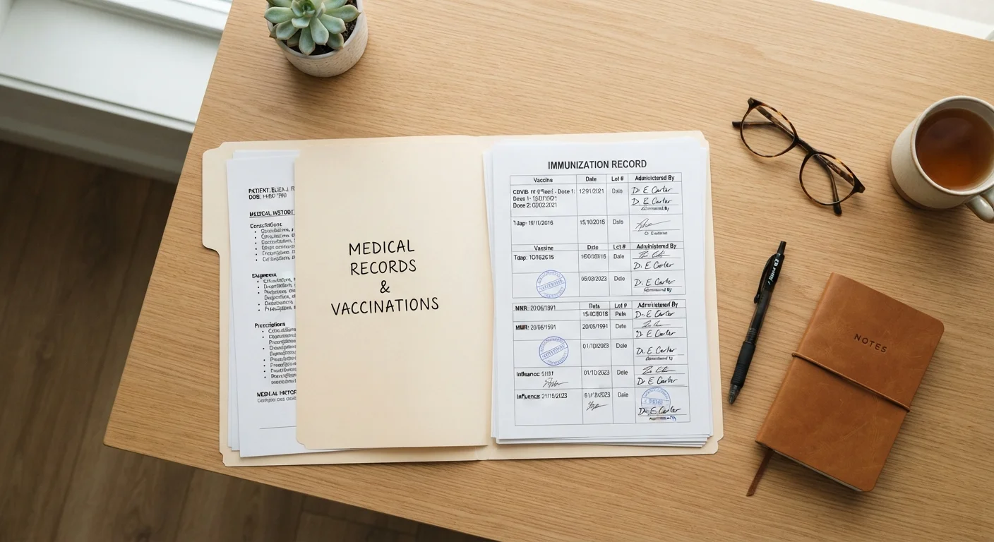 Immunization Records: Keeping Track Across a Lifetime