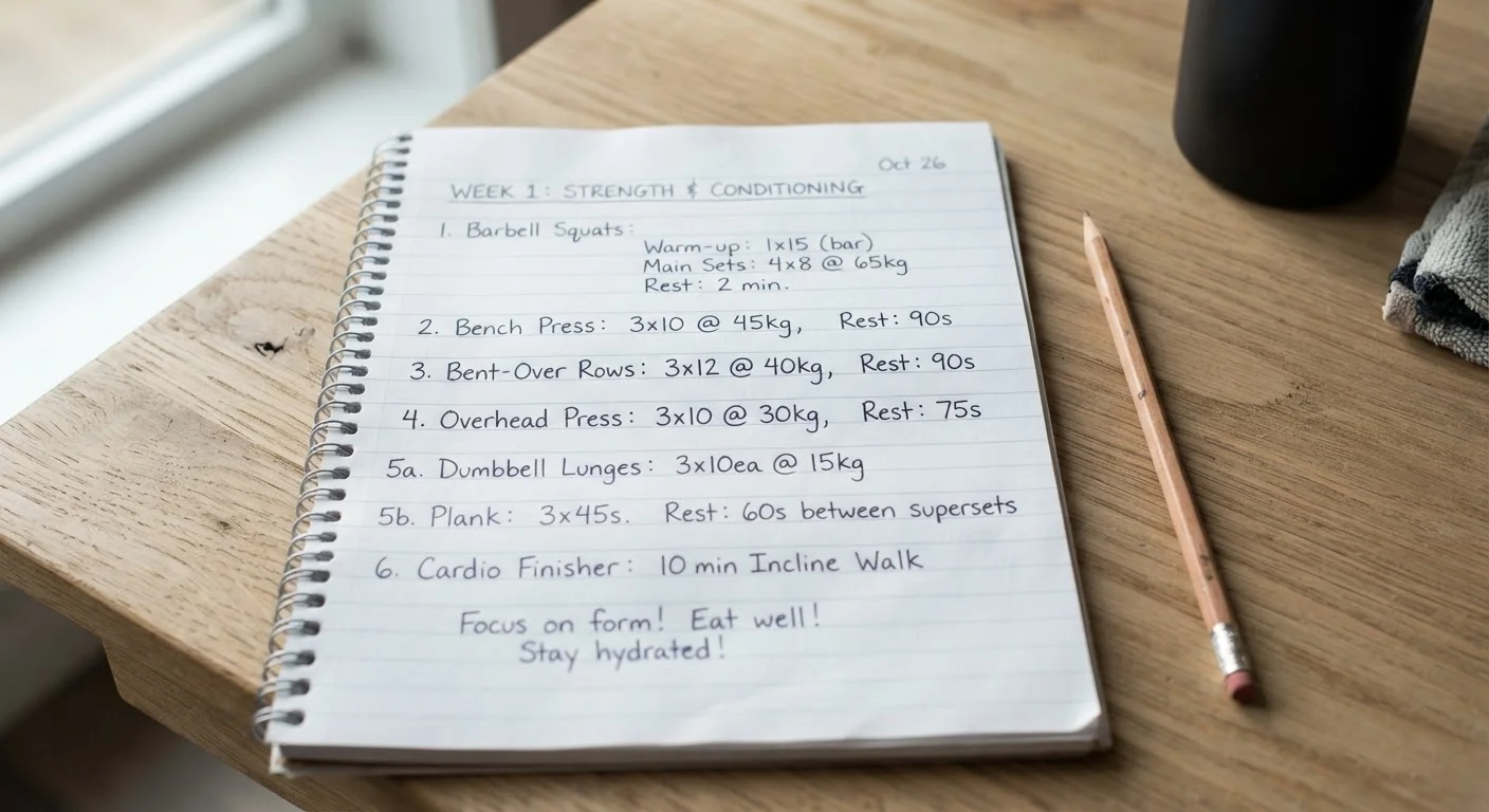 Reps, Sets, and Rest: What the Numbers on Your Workout Plan Actually Mean