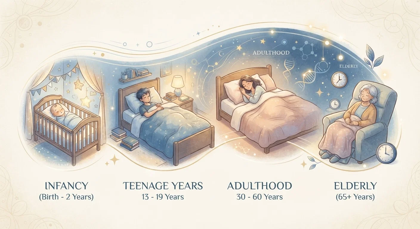 Sleep Across the Lifespan: How Biology Changes From Infancy to Old Age