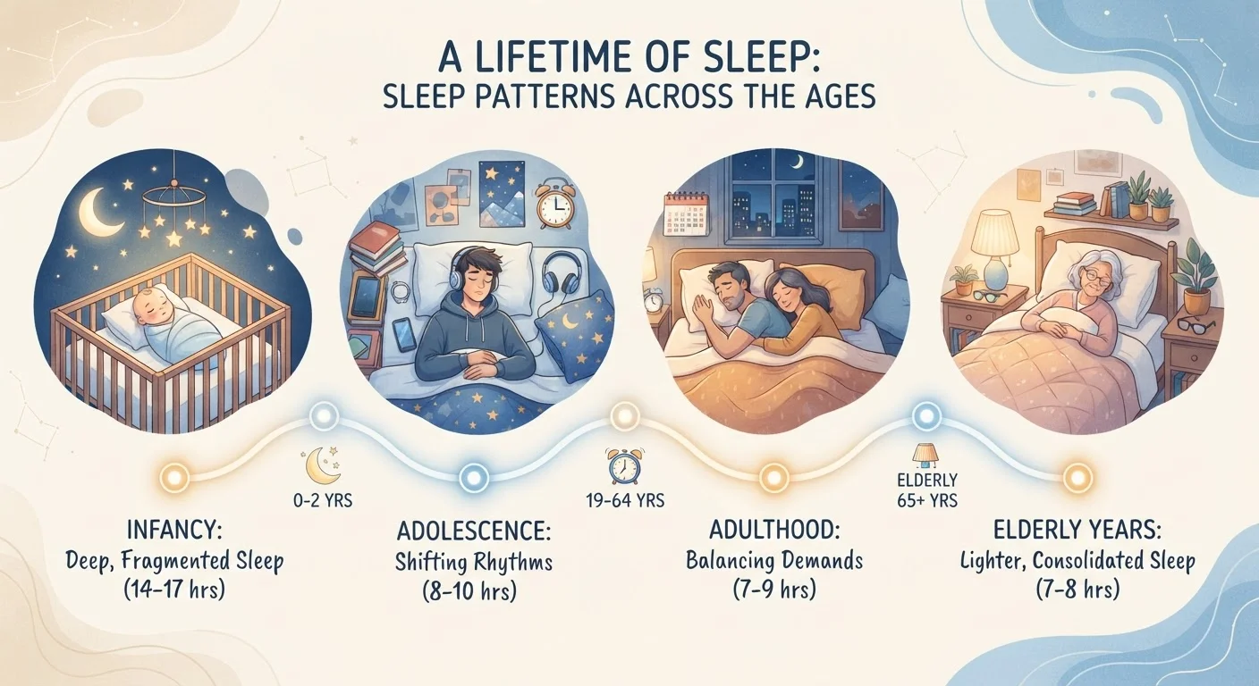Sleep Disorders Across the Lifespan: How Conditions Shift From Childhood to Old Age