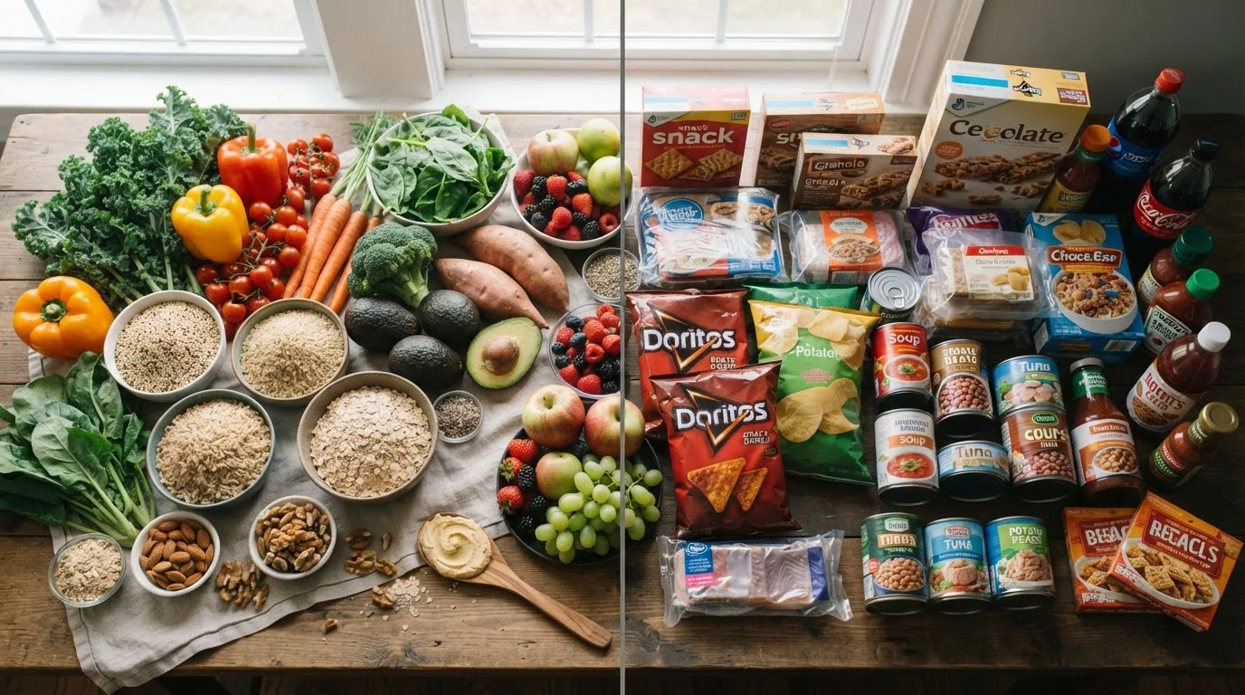Whole Foods vs. Processed Foods: Understanding the Spectrum