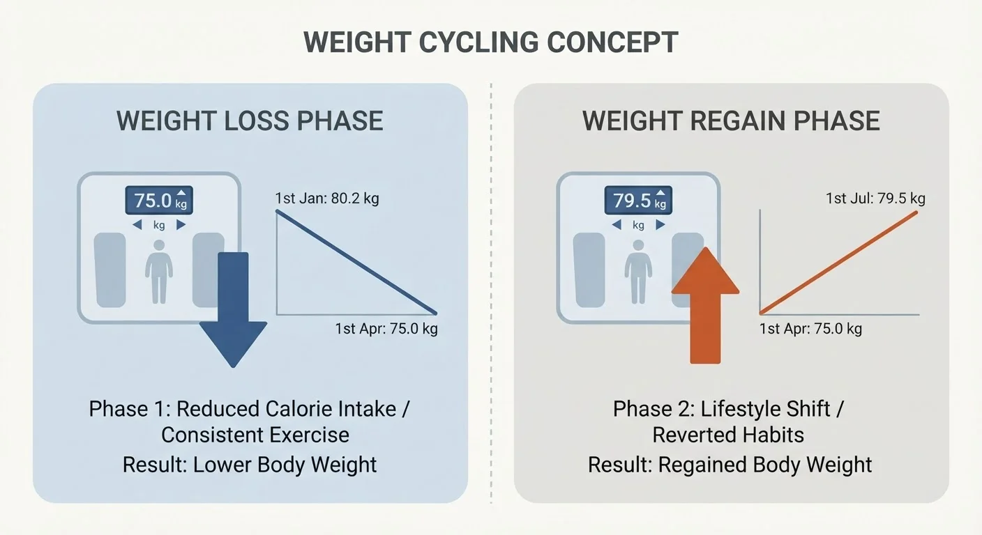 Why Most Weight Lost on Crash Diets Comes Back